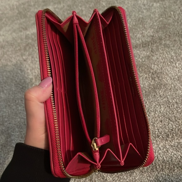 Juicy Couture Pink Wallet Luxurious Velvet Texture - Picture 4 of 4